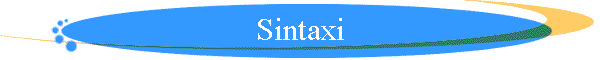 Sintaxi