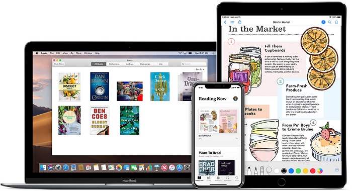 Ejemplo de formato iBook en iPad